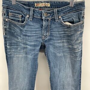 BKE Buckle  Stella Boot Cut Womens Jeans *Flaw 28/31.5 Utility Cowgirl Cowboy